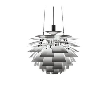 Lampa wisząca PH Artichoke LED - Stal szczotkowana, Ø48 cm - Louis Poulsen