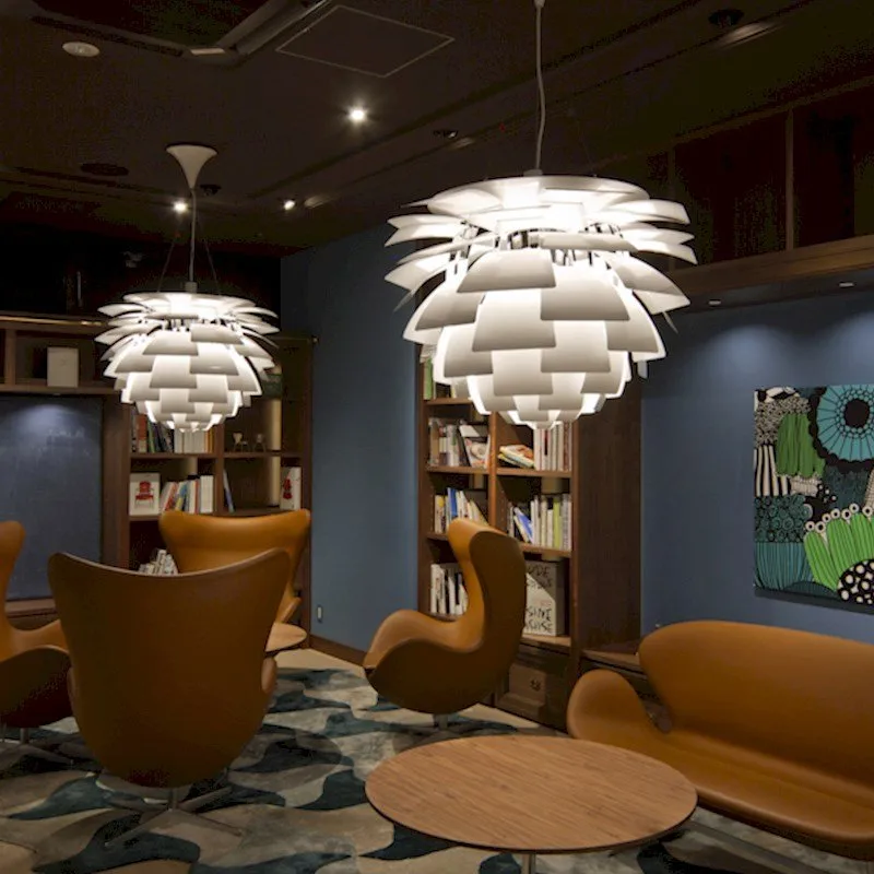 Lampa wisząca PH Artichoke LED, Stal szczotkowana, Ø48 cm Louis Poulsen