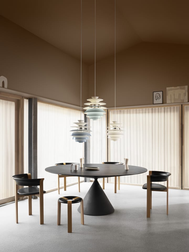 Lampa wisząca PH Snowball, Soft white-chrome Louis Poulsen