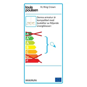 Lampa wisząca VL Ring Crown 3-5-7 - 3 - Louis Poulsen