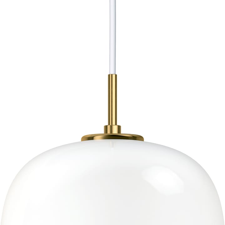 Lampa wisząca VL45 Radiohus Ø25 cm - Białe szkło opalowe - Louis Poulsen