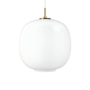 Lampa wisząca VL45 Radiohus LED duża - Brass-white opal glass - Louis Poulsen