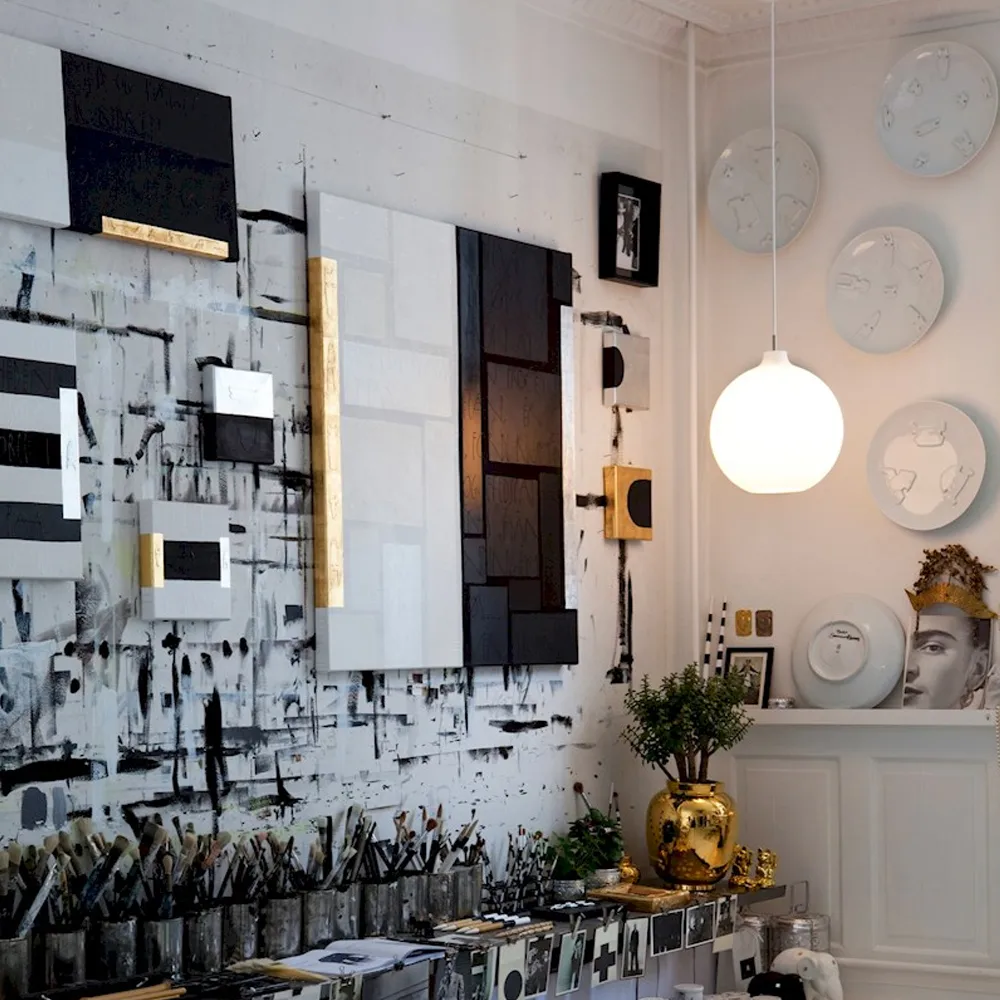 Lampa wisząca Wohlert, Biały, ø35cm, led Louis Poulsen