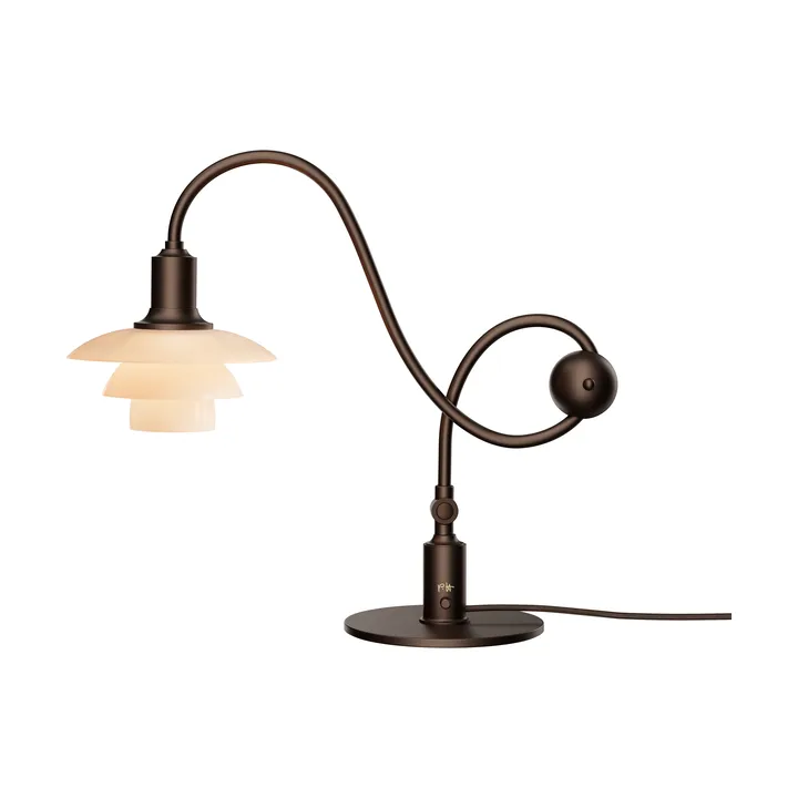 PH 1/1 Piano lampa stołowa - Zgaszona terakota - Louis Poulsen