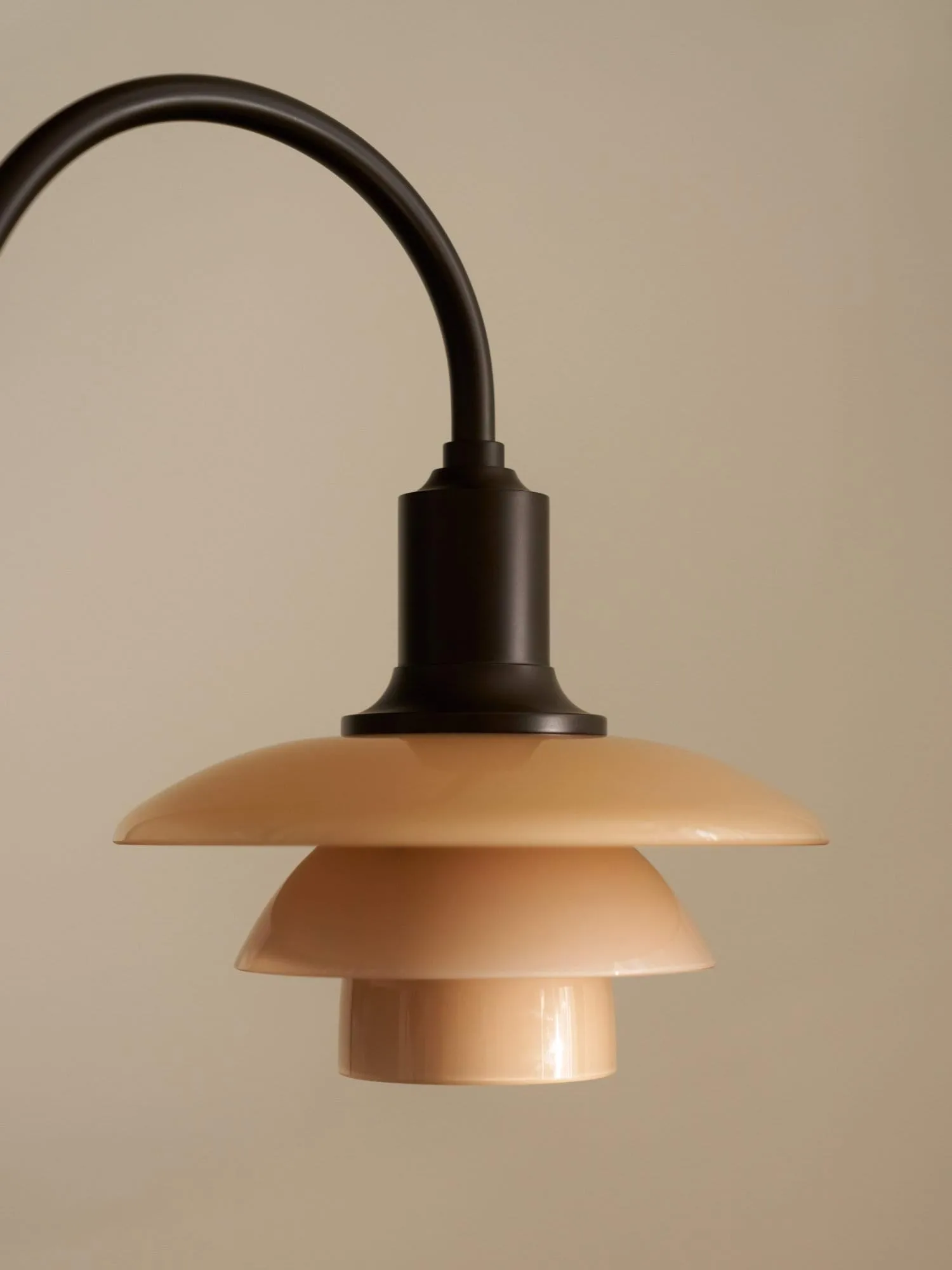 PH 1/1 Piano lampa stołowa, Zgaszona terakota Louis Poulsen