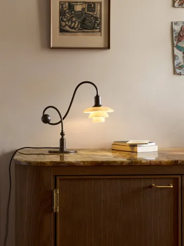 PH 1/1 Piano lampa stołowa - Zgaszona terakota - Louis Poulsen