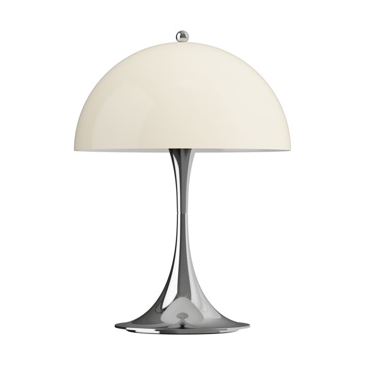Przenośna lampa stołowa Panthella 250 - Chrome opal beige - Louis Poulsen