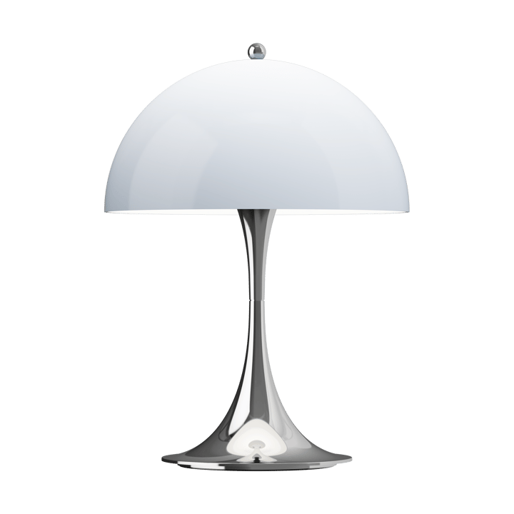 Przenośna lampa stołowa Panthella 250 - Chrome opal blue grey - Louis Poulsen