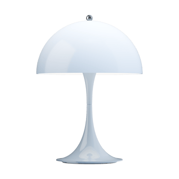 Przenośna lampa stołowa Panthella 250 - Opal pale blue - Louis Poulsen