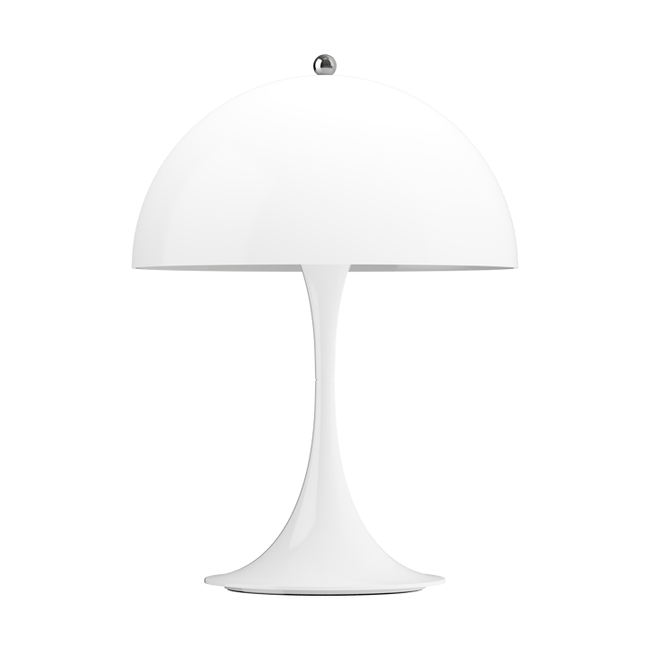 Przenośna lampa stołowa Panthella 250 - Opal white - Louis Poulsen