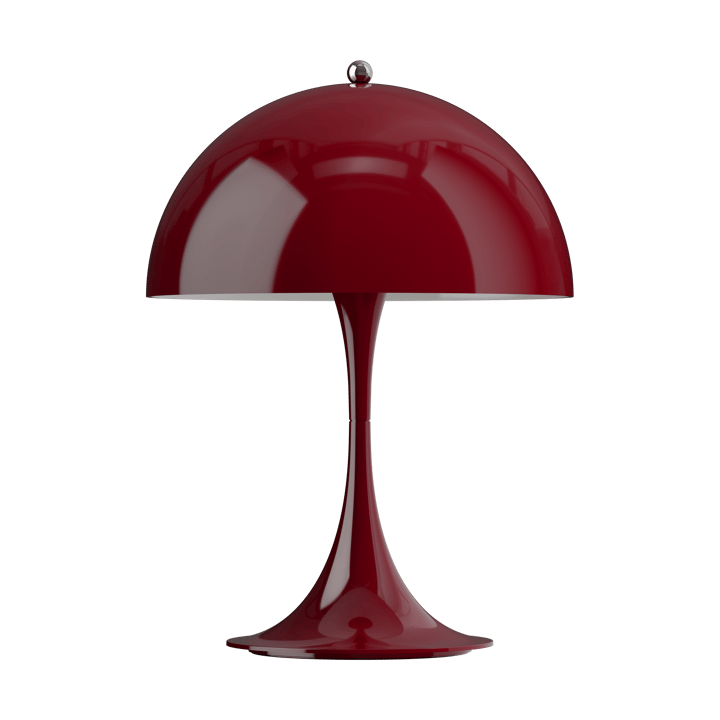 Przenośna lampa stołowa Panthella 250 - Opaque burgundy - Louis Poulsen