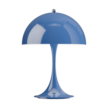 Przenośna lampa stołowa Panthella 250 - Opaque indigo blue - Louis Poulsen