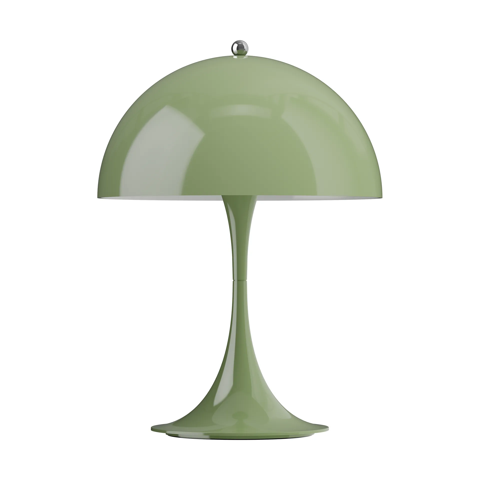 Przenośna lampa stołowa Panthella 250, Opaque moss green Louis Poulsen