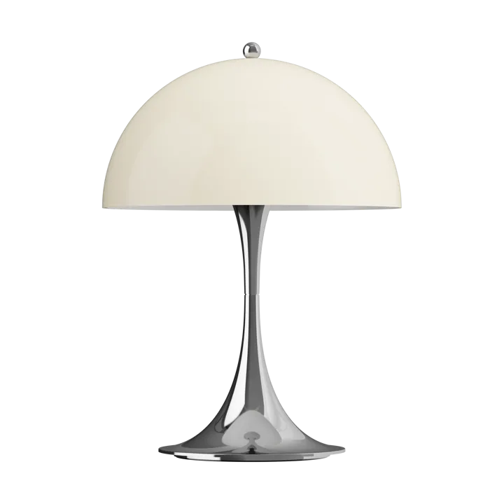 Przenośna lampa stołowa Panthella 250 V3 - Chrome opal beige - Louis Poulsen