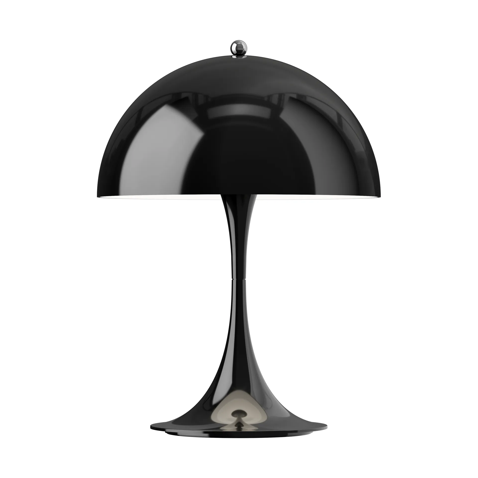 Przenośna lampa stołowa Panthella 250 V3, Opaque black Louis Poulsen