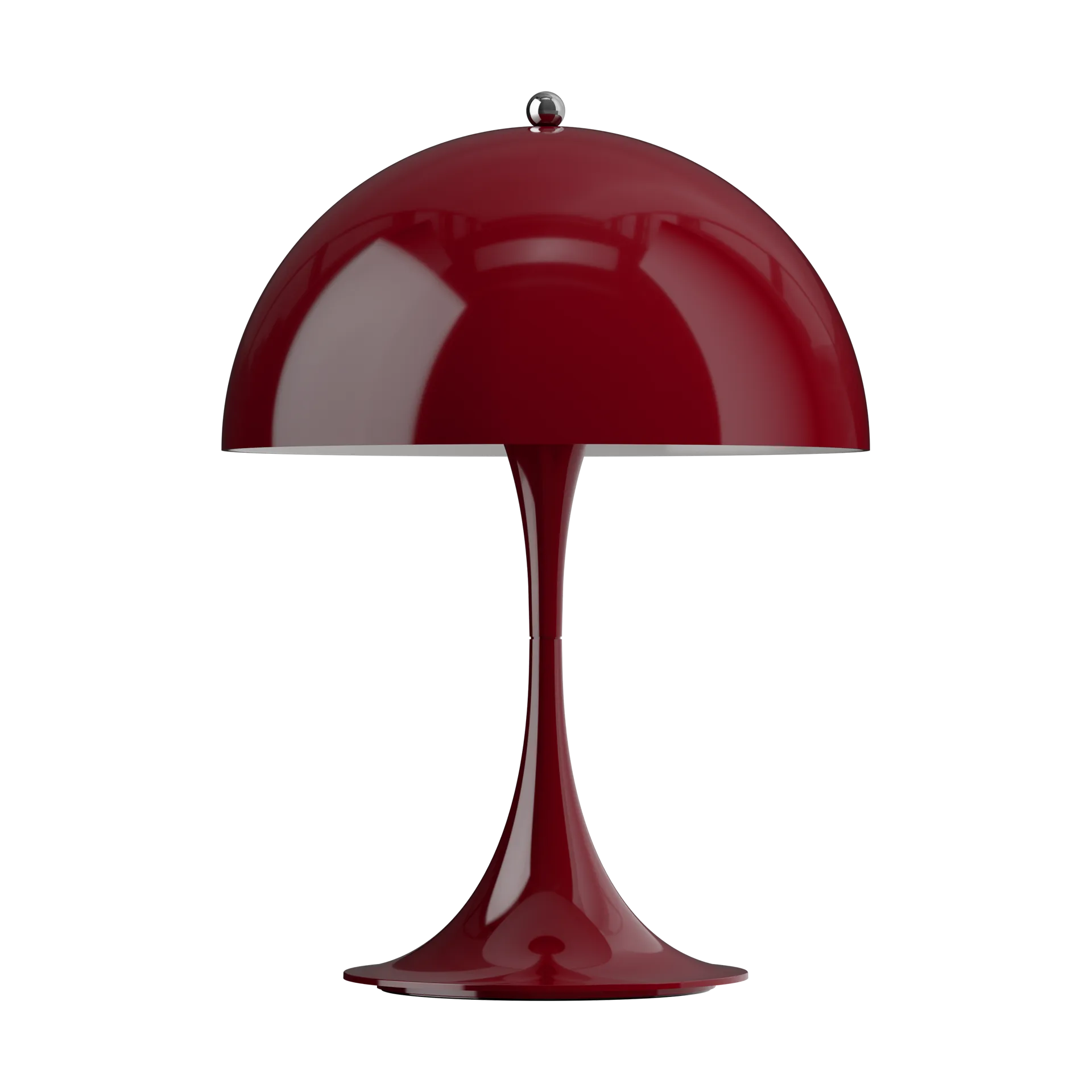 Przenośna lampa stołowa Panthella 250 V3, Opaque burgundy Louis Poulsen