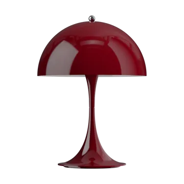 Przenośna lampa stołowa Panthella 250 V3 - Opaque burgundy - Louis Poulsen
