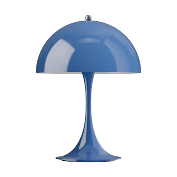 Przenośna lampa stołowa Panthella 250 V3 - Opaque indigo blue - Louis Poulsen