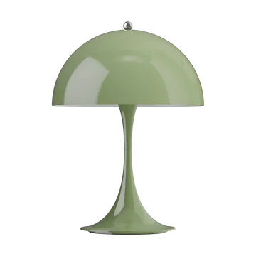 Przenośna lampa stołowa Panthella 250 V3 - Opaque moss green - Louis Poulsen
