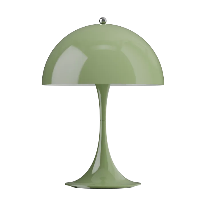 Przenośna lampa stołowa Panthella 250 V3 - Opaque moss green - Louis Poulsen