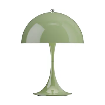 Przenośna lampa stołowa Panthella 250 V3 - Opaque moss green - Louis Poulsen