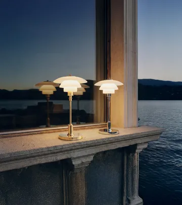 Przenośna lampa stołowa PH 1/1  - Chromowany - Louis Poulsen