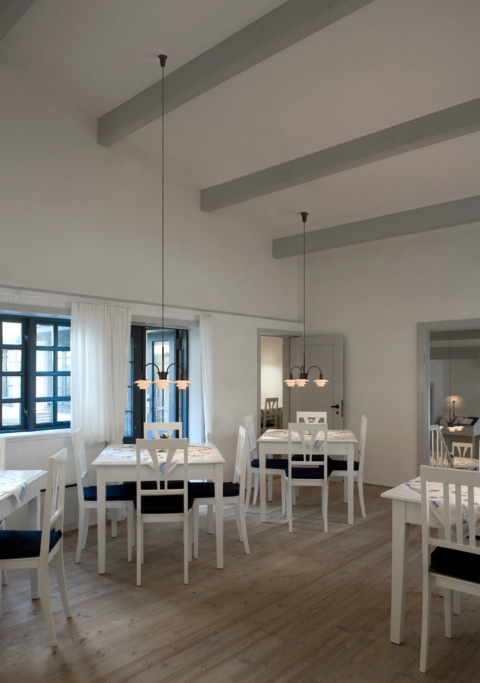 Żyrandol PH 1/1 Chandelier Centenary Edition, Brass-dusty terracotta, 3 ramiona Louis Poulsen