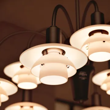 Żyrandol PH 1/1 Chandelier Centenary Edition - Brass-dusty terracotta, 9 ramion - Louis Poulsen