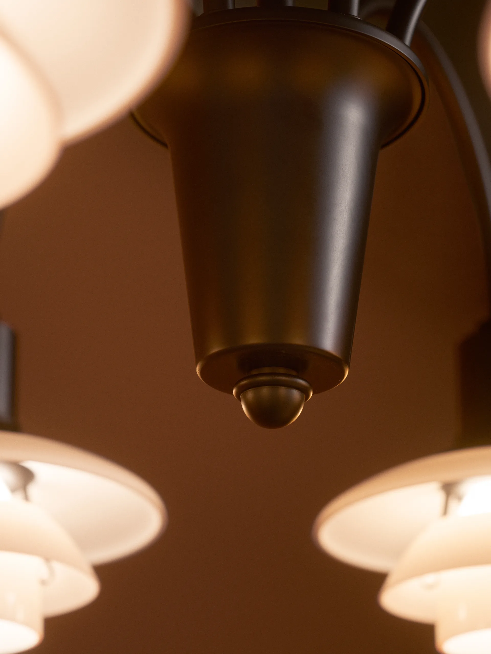 Żyrandol PH 1/1 Chandelier Centenary Edition, Brass-dusty terracotta, 9 ramion Louis Poulsen