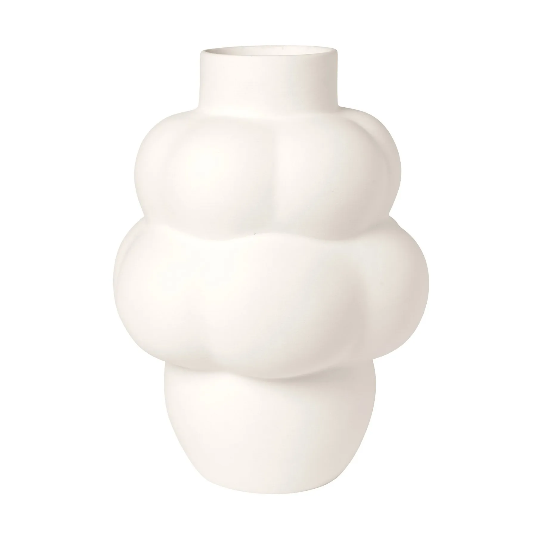 Balloon 04 wazon ceramiczny, Raw White Louise Roe