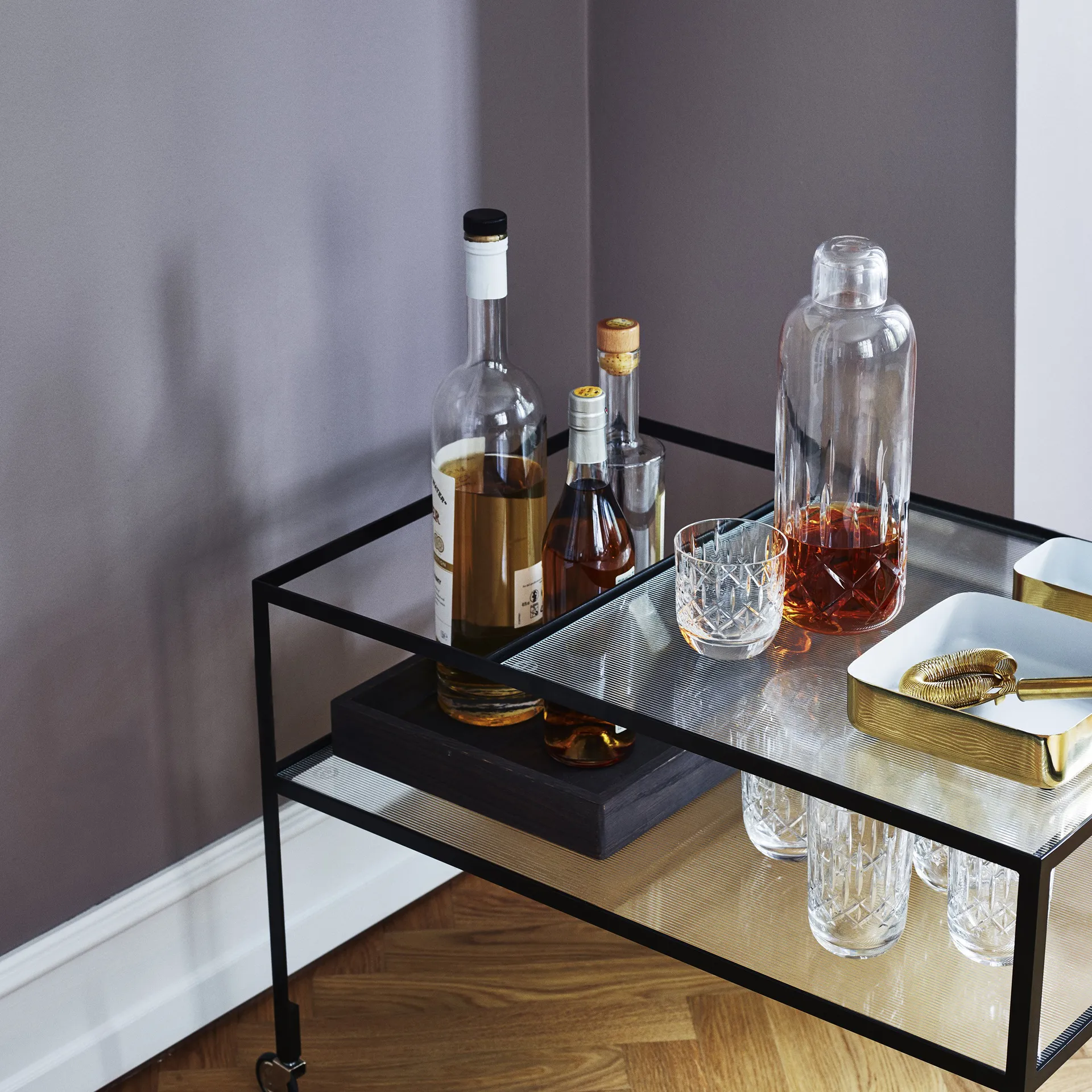 Louise Roe szklanka do whiskey 30 cl, Przezroczysty Louise Roe