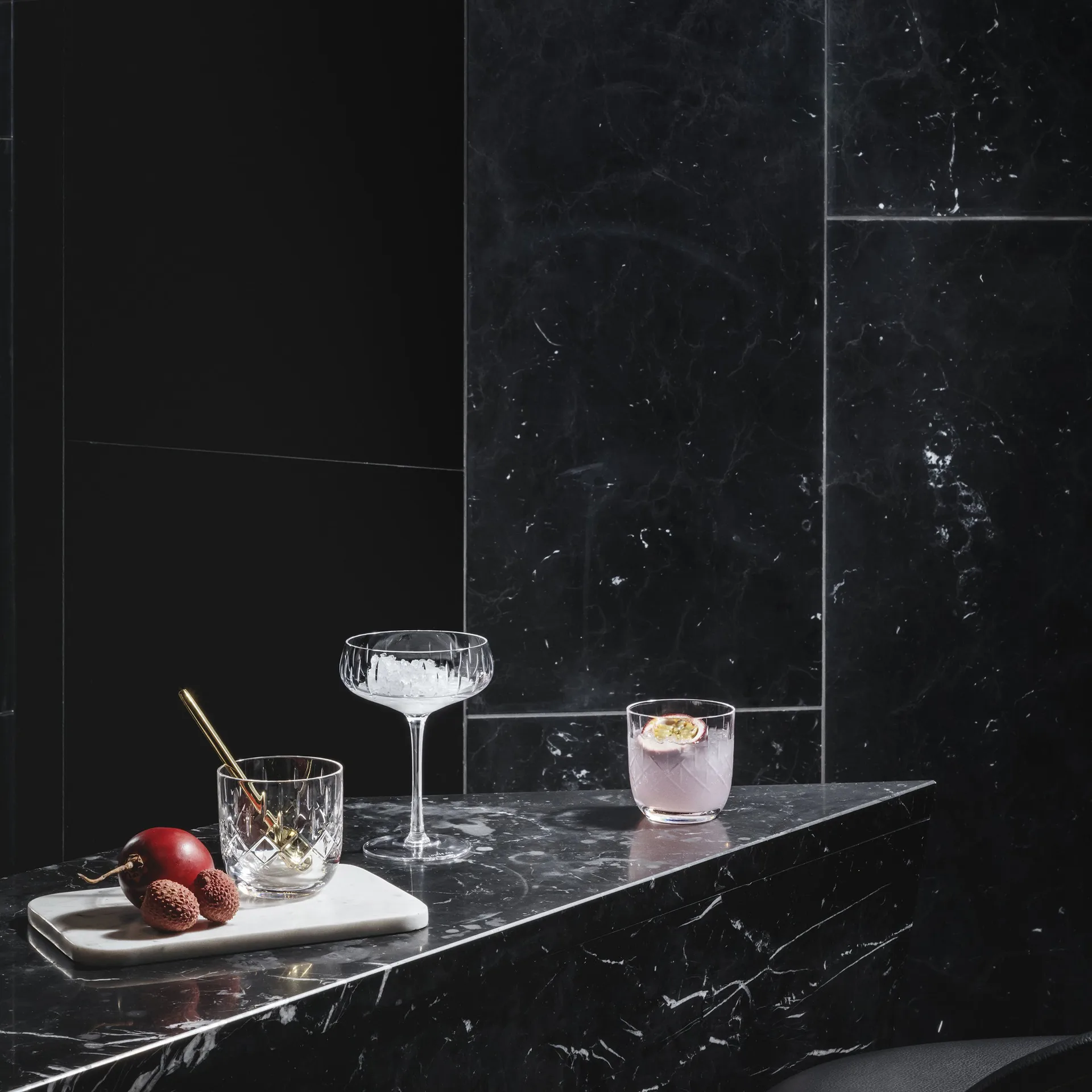 Louise Roe szklanka do whiskey 30 cl, Przezroczysty Louise Roe