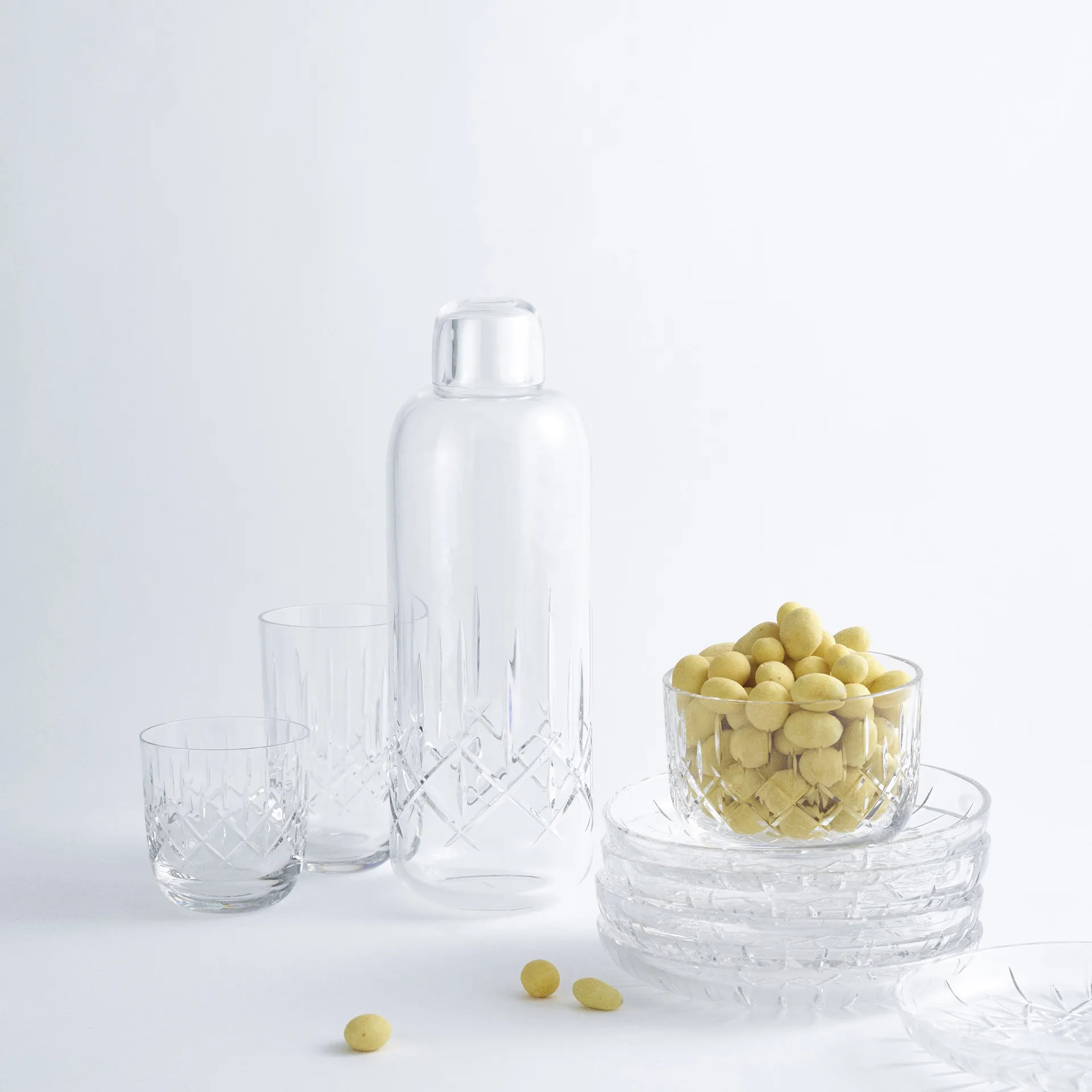 Louise Roe szklanka do whiskey 30 cl, Przezroczysty Louise Roe