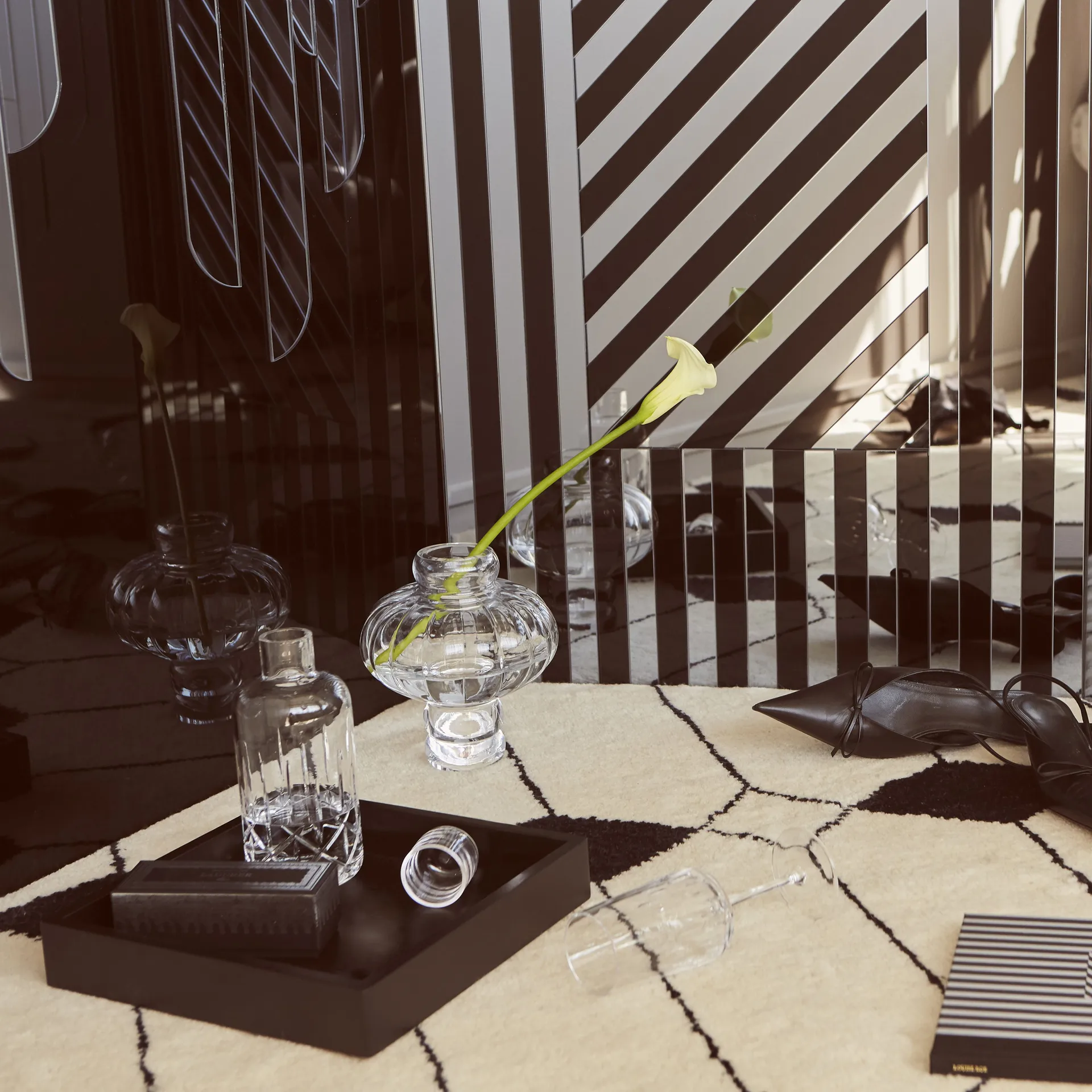 Wazon Balloon 20 cm, Przezroczysty Louise Roe