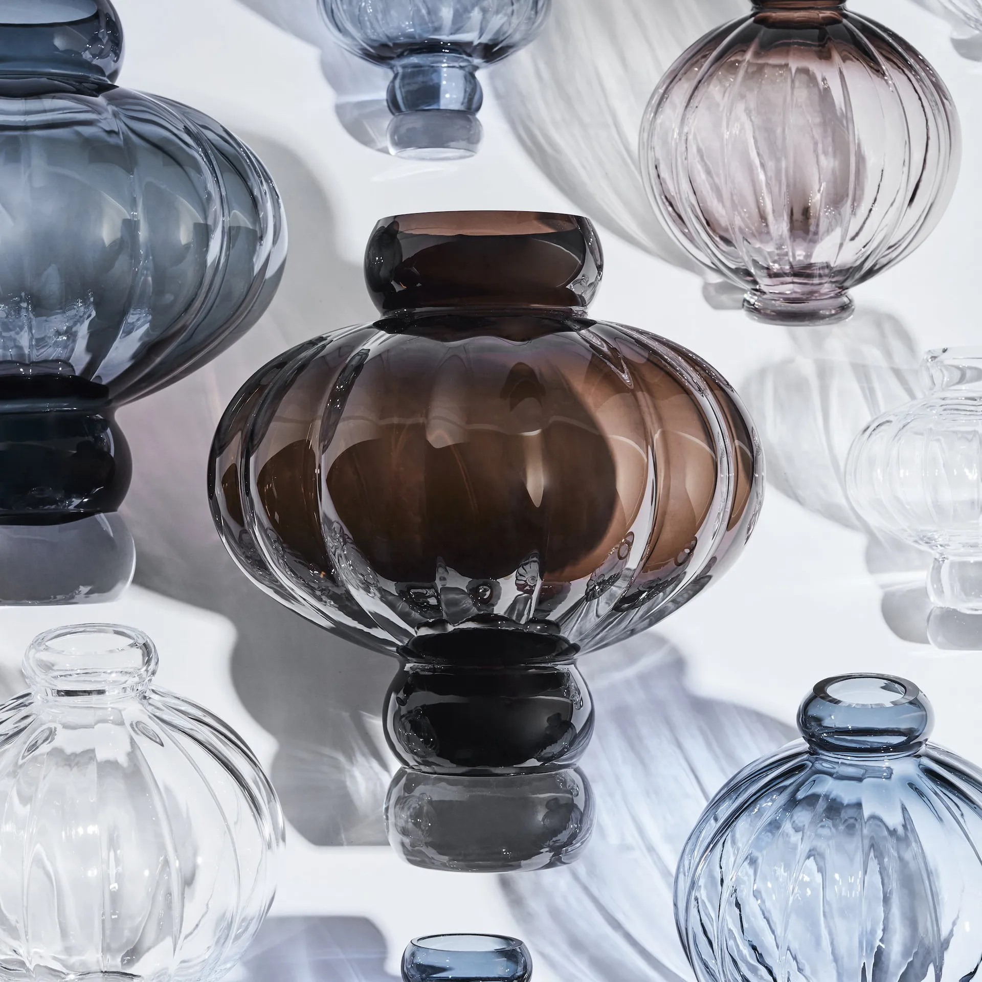 Wazon Balloon 40 cm, Smoke Louise Roe