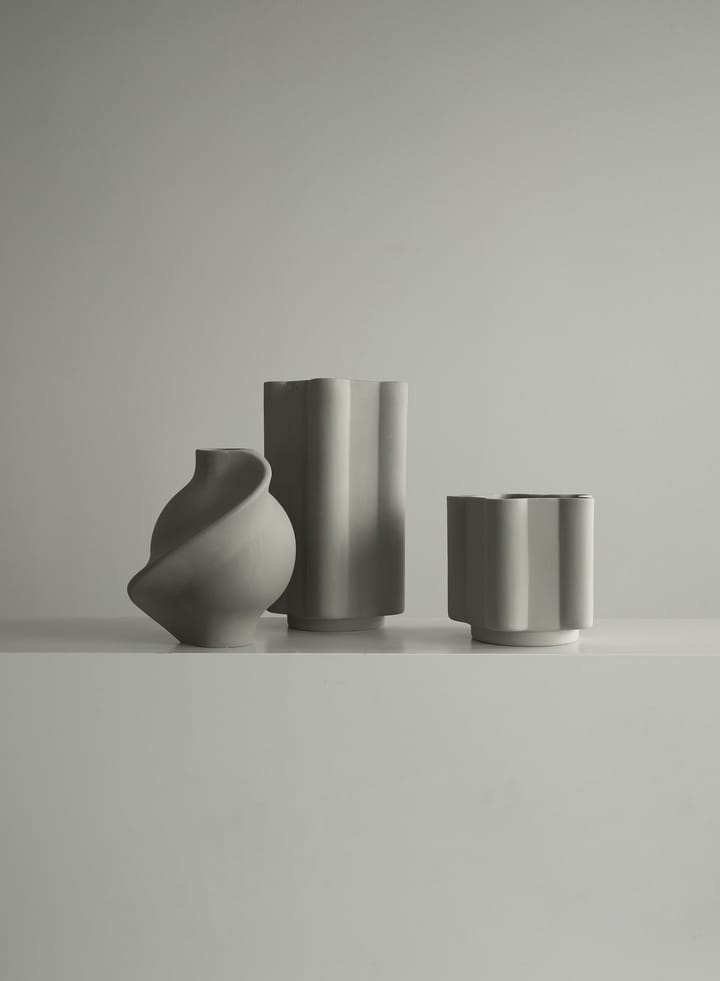 Wazon Pirout 01 22 cm, Sanded Grey Louise Roe