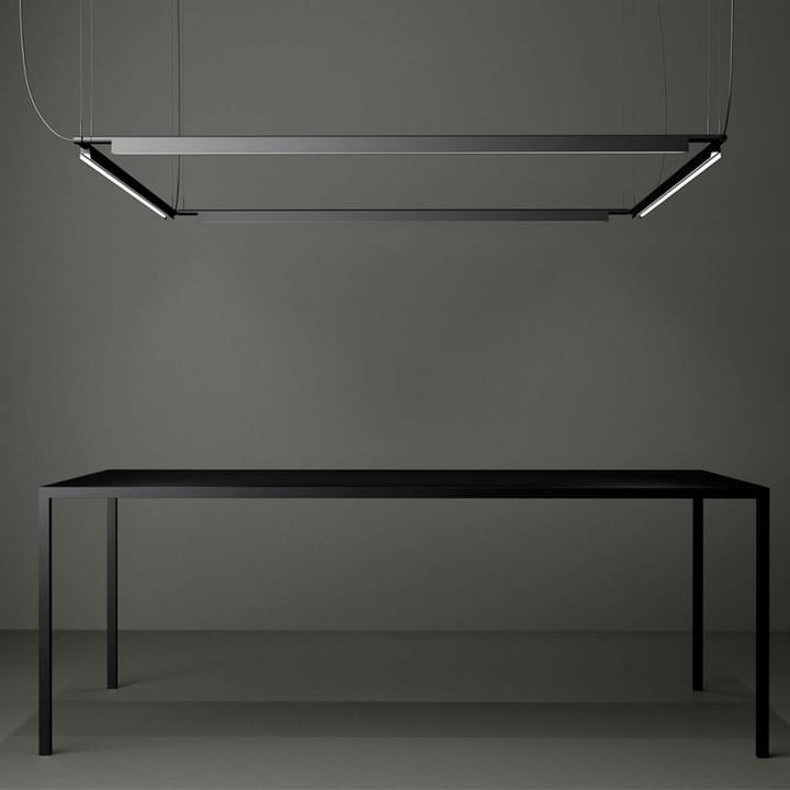 Compendium lampa wisząca, czarny, m.in. ściemniacz fazowy Luceplan