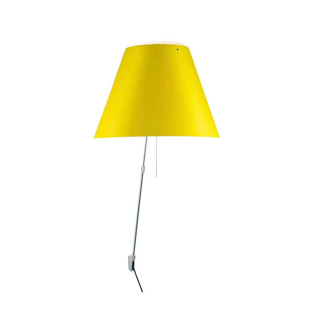 Costanza D13 a lampa ścienna, smart yellow Luceplan