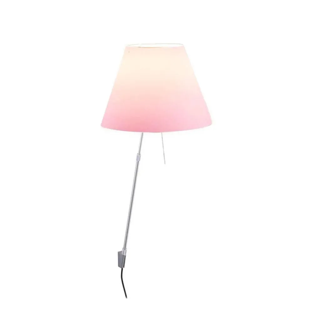 Costanza D13 a.i.f lampa ścienna, edgy pink Luceplan