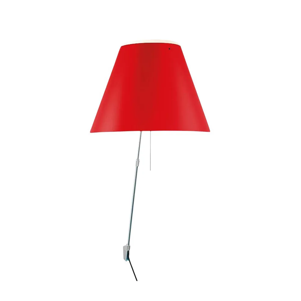 Costanza D13 a.i.f lampa ścienna, primary red Luceplan