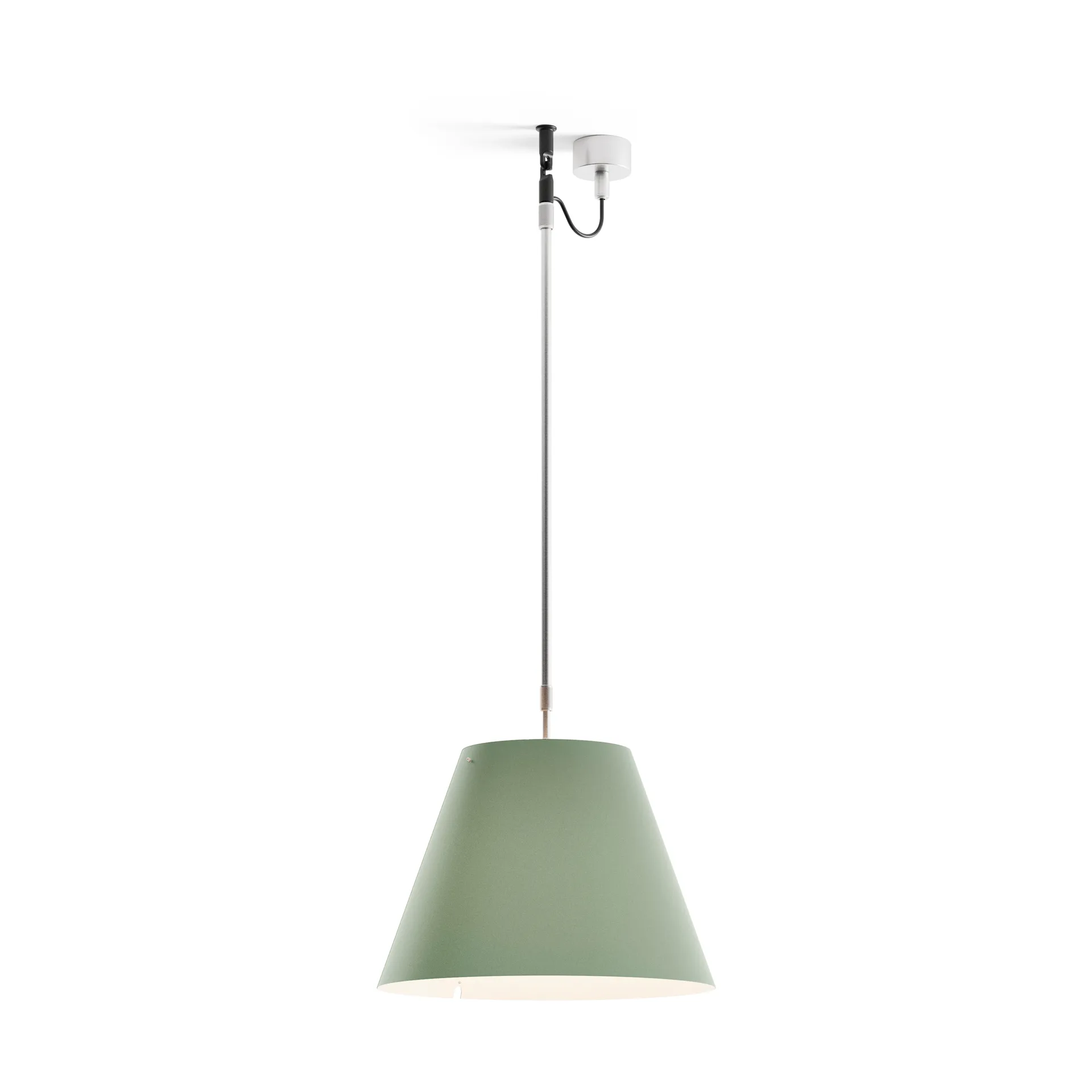 Costanza D13 s lampa wisząca, comfort green Luceplan