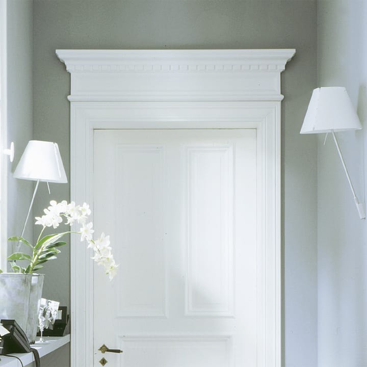 Costanzina D13 a.pi lampa ścienna, biały, on-off switch Luceplan