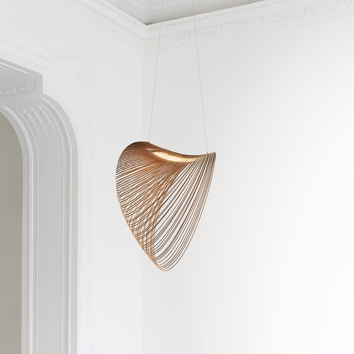 Illan lampa wisząca, birch, ø60cm Luceplan