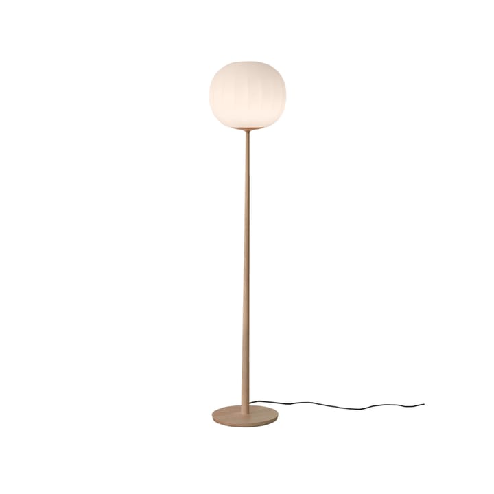 Lita lampa podłogowa - ø42 cm, popielowy stojak - Luceplan