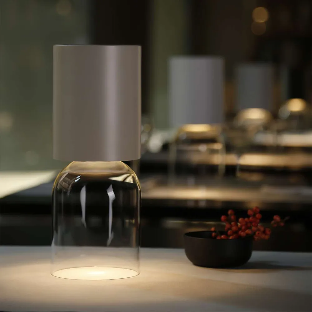 Nui Mini lampa stołowa, sand Luceplan