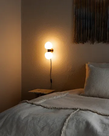 Lampa ścienna Memoir II 120 - Brąz - LYFA