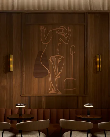 Lampa ścienna Ryff - Brąz - LYFA