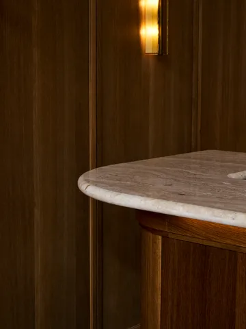 Lampa ścienna Ryff - Brąz - LYFA