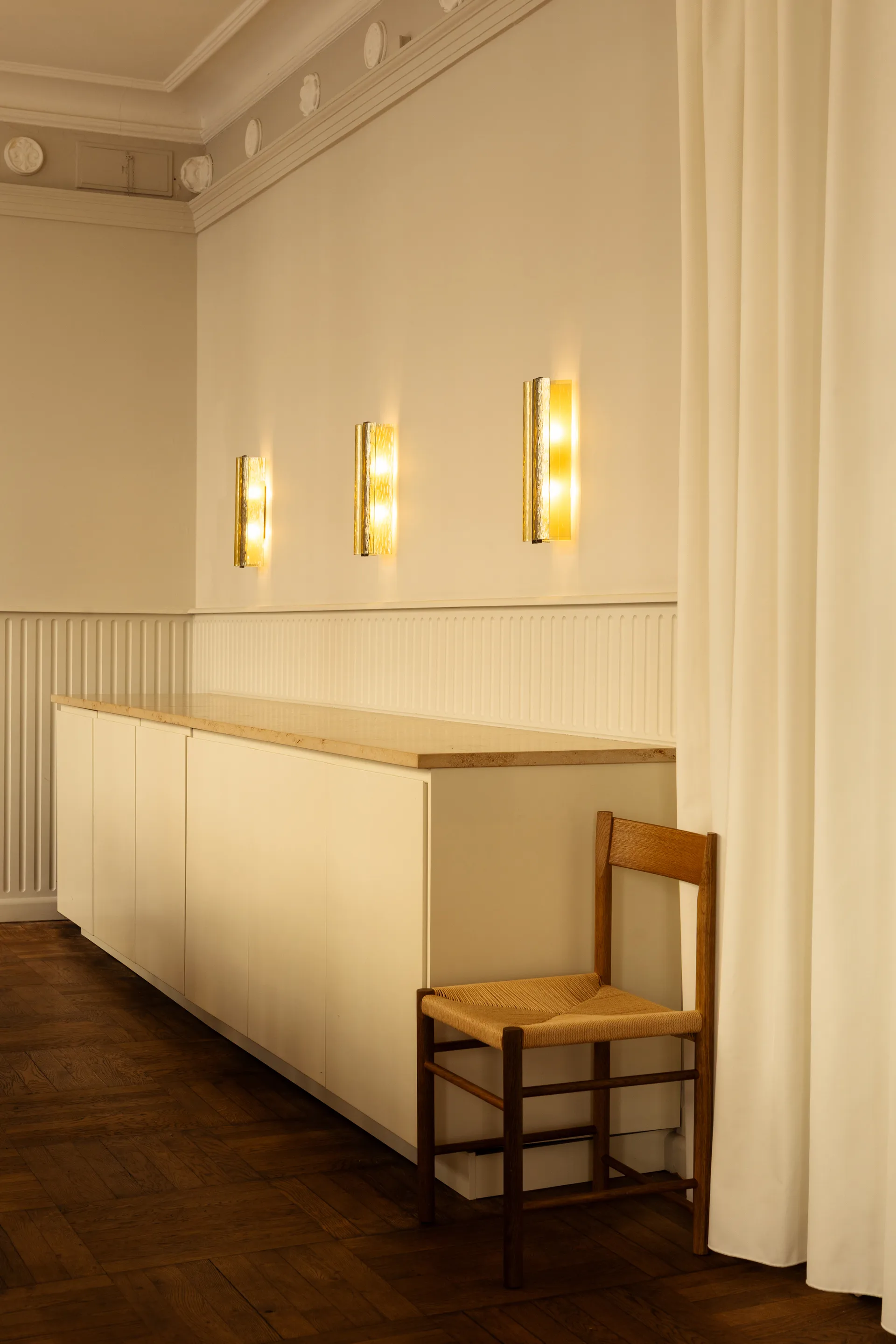 Lampa ścienna Ryff, Brąz LYFA