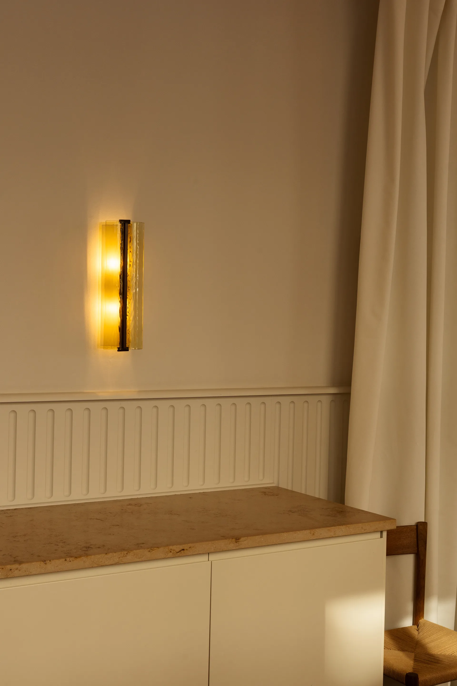 Lampa ścienna Ryff, Brąz LYFA